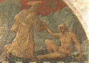 UCCELLO, Paolo Creation of Adam Germany oil painting artist